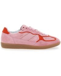 Alohas - 'Tb.490' Low Top Sneakers With Embossed Logo On The Side And Perforated Details - Lyst