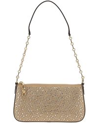 Michael Kors - Shoulder Bag With All-Over Rhinestone - Lyst
