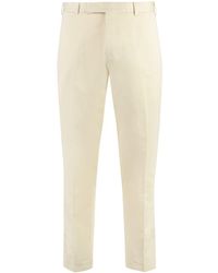 PT01 - Cotton-linen Trousers - Lyst