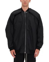 Rick Owens - Oversized Matte Nylon Jacket - Lyst