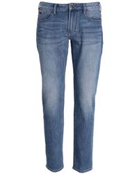 Emporio Armani - Slim Fit Denim Jeans - Lyst