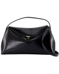 TOTEME - T-lock Naplack Top Handle Purse - Lyst