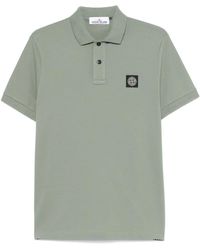Stone Island - Polo With Logo - Lyst