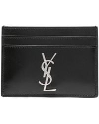 Saint Laurent - Cassandre Card Case - Lyst