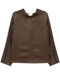 Loulou de Saison - Nuka Hooded Blouse - Lyst