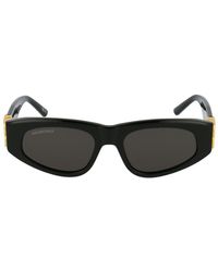 Balenciaga Dynasty D-frame Sunglasses - Black