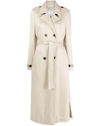 Forte Forte - Double-breasted Corduroy Trench Coat - Lyst