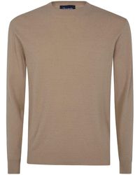 Drumohr - Long Sleeves Round Neck Sweater - Lyst