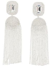 Magda Butrym - Colored Earrings With A Cascade Of Crystals - Lyst