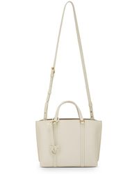 Pinko - 'Carrie' Small Leather Bag With Logo Plaque - Lyst