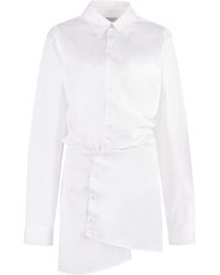 Off-White c/o Virgil Abloh - Cotton Shirt Dress - Lyst