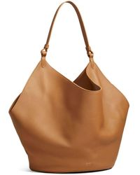 Khaite - Lotus Medium Leather Handbag - Lyst