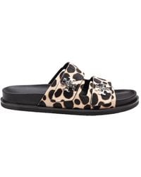 Tory Burch - Sporty Slider Sandal With Twist Detail - Lyst