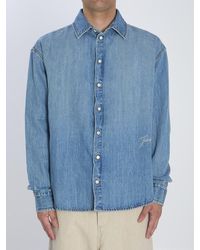 Jacquemus - De-nimes Simon Denim Shirt - Lyst