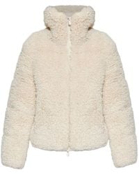 Save The Duck - Kennie Shearling Down Jacket Clothing - Lyst
