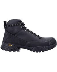 Roa - Andreas Black Kudu Leather Boots - Lyst
