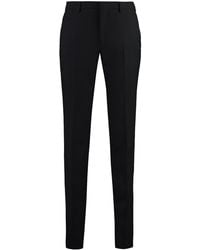 Versace - Virgin Wool Trousers - Lyst