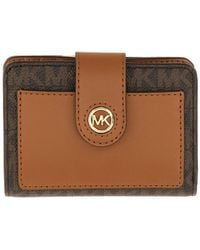 Michael Kors - Wallet With Logo - Lyst