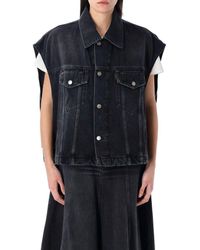 Haikure - Gail Denim Vest - Lyst