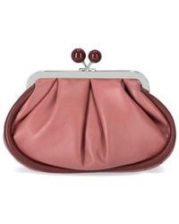 Weekend by Maxmara - Pasticcino Phebe Small Pink Clutch Bag - Lyst