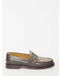 Gucci - Buckle Loafers With GG - Lyst