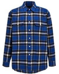 Givenchy - Check Flannel Shirt Shirt, Blouse - Lyst