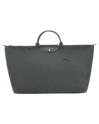 Longchamp - 'M Le Pliage' Tote Bag With Embossed Logo - Lyst