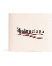 Balenciaga - Cash Leather Wallet - Lyst