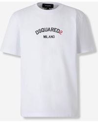 DSquared² - Round Neck T-shirt - Lyst