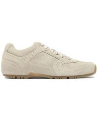 Alohas - Tb.56 Suede Cream Leather Sneakers - Lyst