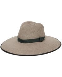 Brunello Cucinelli - Fedora Hat With Precious Details - Lyst