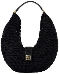 Anine Bing - Lou Monogram Shoulder Bag - Lyst