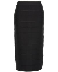 Hervé Léger - Icon Bandage Pencil Skirts - Lyst