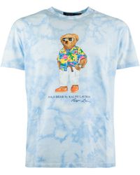 Ralph Lauren - Bear Tie-Dye Polo Shirt Classic-Fit - Lyst