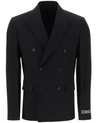 Versace - Tailoring Jacket In Wool - Lyst