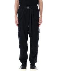 Y-3 - Belted Cargo Pants - Lyst