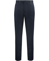 Zegna - Stretch Cotton Chino Trousers - Lyst