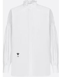 Dior - Cotton Poplin Blouse - Lyst