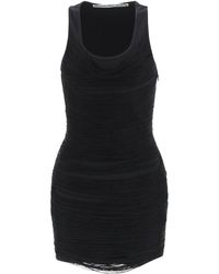 Alexander Wang Fringe Mini Dress - Black