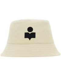 Isabel Marant - Ivory Cotton Haley Bucket Hat - Lyst