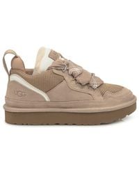 UGG - Sneakers In Suede And Mesh With Shearling - Lyst