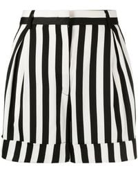Moschino - Striped Shorts - Lyst