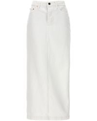 Wardrobe NYC - Denim Midi Skirt - Lyst