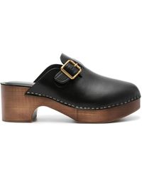 Golden Goose - Leather Clogs Shoes - Lyst