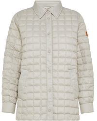 Save The Duck - Ula Short Quilted Down Jacket With Pockets - Lyst