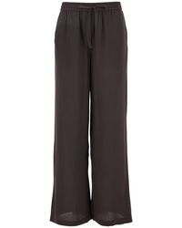 P.A.R.O.S.H. - Pants With Elastic Drawstring Waist - Lyst