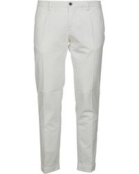 Mason's Masons Trousers White - Multicolour