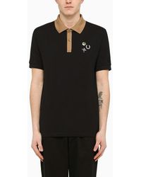 Fred Perry - Bi Colour Short Sleeves Polo Shirt With Embroideries - Lyst