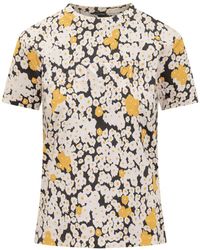 Lanvin - T-shirt Daisy Bouquets - Lyst