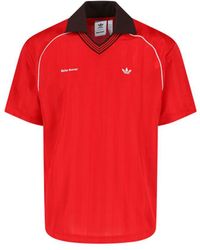 adidas Originals - Scarlet Jacquard Football T-Shirt - Lyst